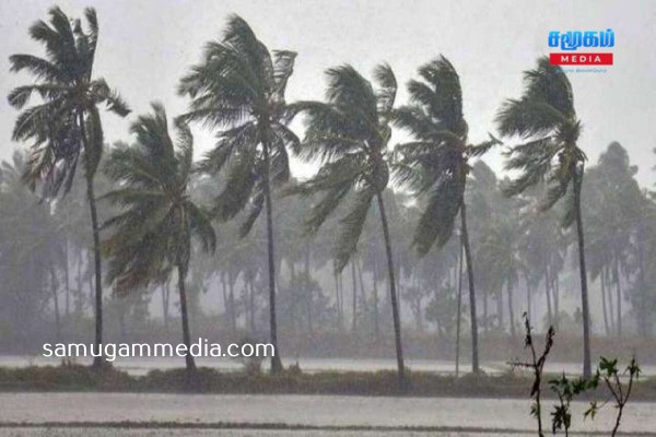 நாட்டின் பல பாகங்களுக்கு இடியுடன் கூடிய  கடும் மழை - பலத்த காற்று! 